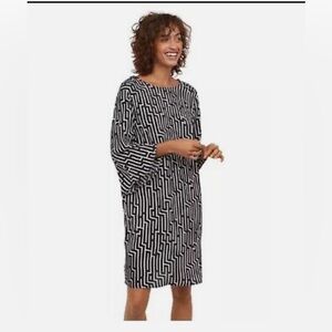 Tags GP & J Baker X H&M Black & Ivory Geometric